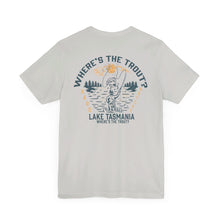 Load image into Gallery viewer, Where's The Trout Tee Print On Back