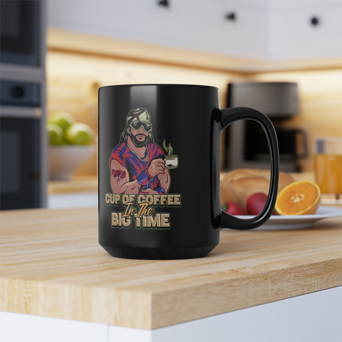 Cup Of Coffee In The Big Time Big Coffee Mug – HARD FACTOR