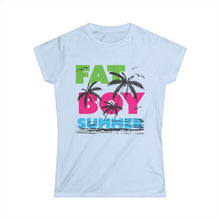 Load image into Gallery viewer, Fat Boy Summer 2024 Tri Color Women's T