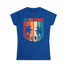 Load image into Gallery viewer, Fat Boy Summer 2024 Palms Women's Softstyle Tee