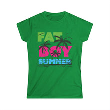 Load image into Gallery viewer, Fat Boy Summer 2024 Tri Color Women's T