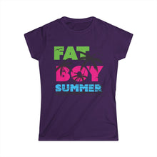 Load image into Gallery viewer, Fat Boy Summer 2024 Tri Color Women's T