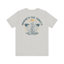 Load image into Gallery viewer, Where's The Trout Tee Print On Back