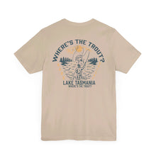 Load image into Gallery viewer, Where's The Trout Tee Print On Back