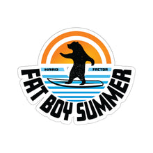 Load image into Gallery viewer, Fat Boy Summer Bear Sticker