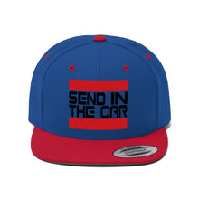 Load image into Gallery viewer, Send In The Car Flat Brim (BL)