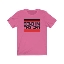 Load image into Gallery viewer, Send In The Car Tee (Black Letters)