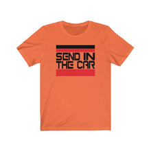Load image into Gallery viewer, Send In The Car Tee (Black Letters)