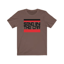 Load image into Gallery viewer, Send In The Car Tee (Black Letters)