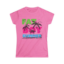 Load image into Gallery viewer, Fat Boy Summer 2024 Tri Color Women&#39;s T
