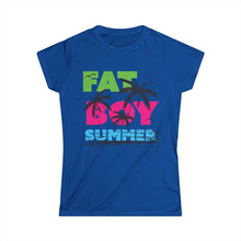 Load image into Gallery viewer, Fat Boy Summer 2024 Tri Color Women&#39;s T
