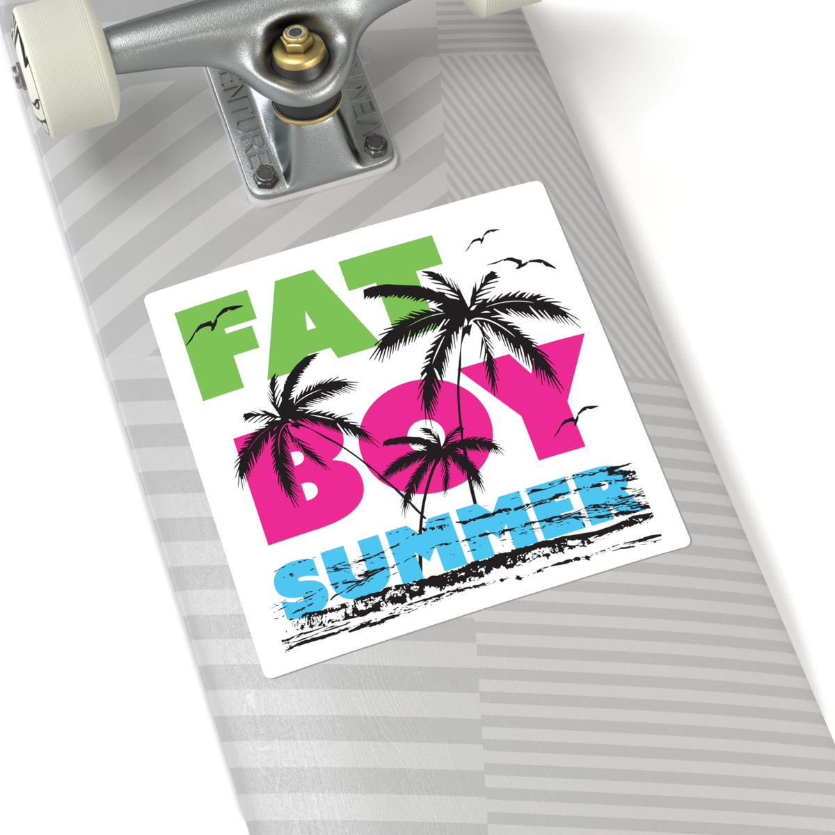 Fat Boy Summer 2024 Tri Color Stickers – HARD FACTOR
